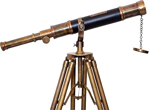 Harbor Master Nautical Floor Standing Telescope