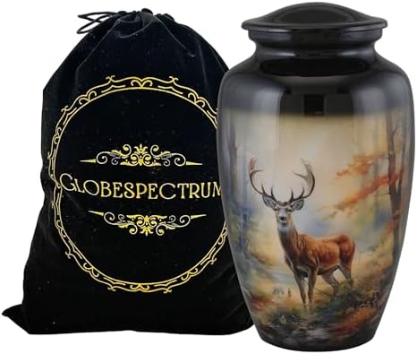 Handcrafted Cremation Urn for Adult Ashes - 200 Cubic Inch Capacity