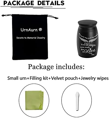 UrnAurn Small Keepsake Urns for Mom Ashes