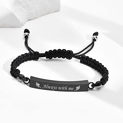 MPRAINBOW Adjustable Cremation Urn Bracelet for Ashes