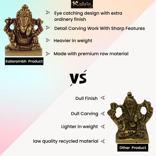 Bharat Haat Pure Brass Wood Telescope Decor BH04924