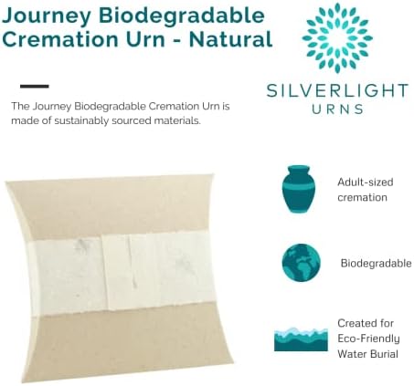 Journey Biodegradable Cremation Urn for Ashes