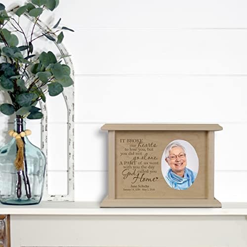 LifeSong Milestones Custom Engraved Wooden Ash Urn