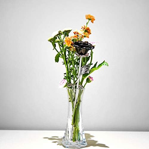Stainless Steel Decorative Rose Cremation Urn for Ashes
