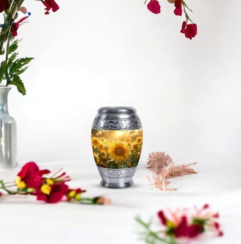 Golden Sunshine Dew 3 Inch Mini Urns Pack of 4