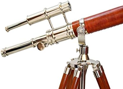 Royal Handmade High Magnification Telescope with Wooden Tripod