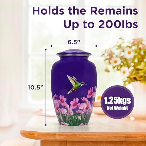 Hummingbird Urn for Ashes Elegant Durable Memorial