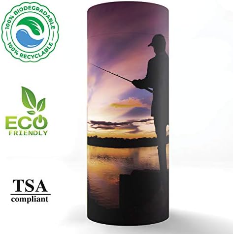 Gone Fishing Scattering Urn for Human Ashes