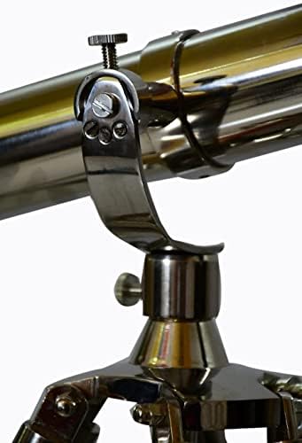 Antiqueex Noutical Styel Brass Telescope Floor Standing Decorative