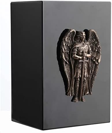Veronese Design Archangel Saint Michael Metal Urn