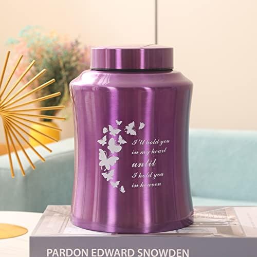 Stainless Steel Butterfly Urn for Human Ashes
