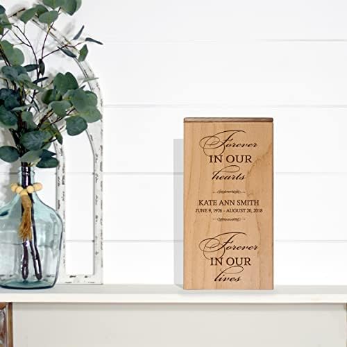 LifeSong Milestones Custom Engraved Wooden Urn Box