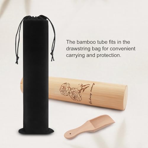 Set of 4 Biodegradable Bamboo Scattering Urns for Human Ashes - Tree of Life