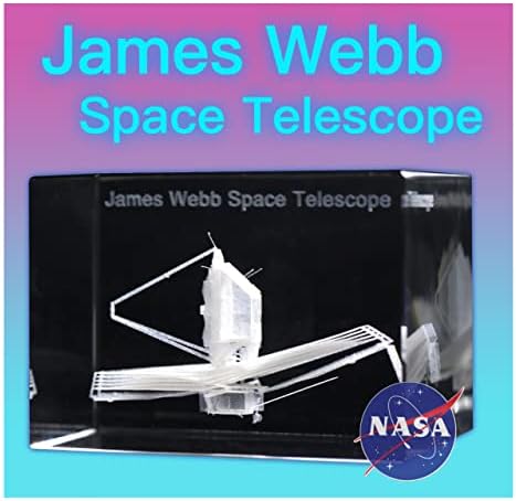 James Webb Space Telescope 3D Model with Gift Box