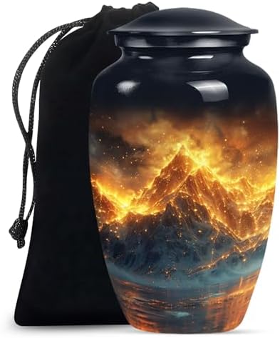Mountain Urn Decorative Memorial Urn for Ashes