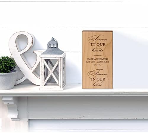 LifeSong Milestones Custom Engraved Wooden Urn Box