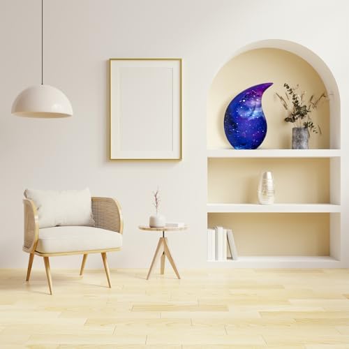 Teardrop Urns for Human Ashes - Large Standard Size Handcrafted Cremation Urns for Dad Mom Men Women