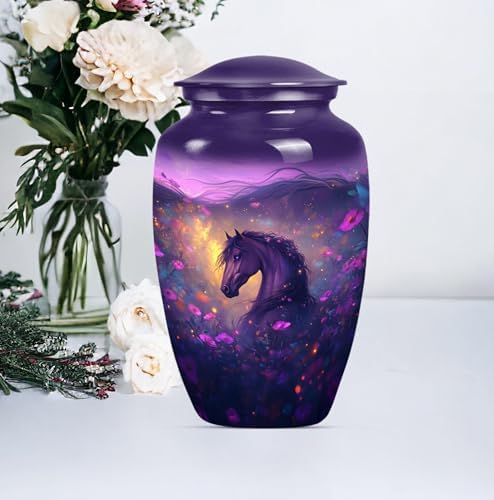 Horse Urn for Human Ashes - 10 Inch Cremation Urn