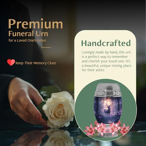 Yatskia Mini Cremation Urn 3 Inch Pack of 1