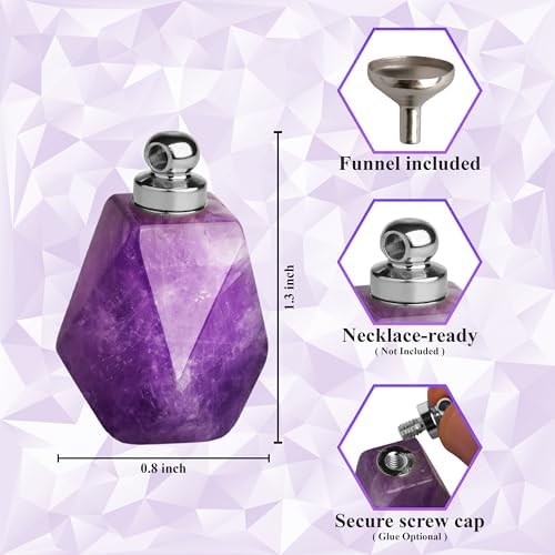 BOHO GARDEN Crystal Keepsake Urn - Amethyst Silver