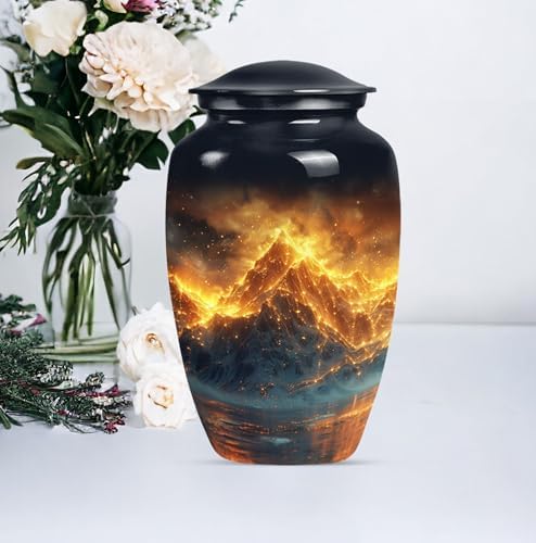 Mountain Urn Decorative Memorial Urn for Ashes