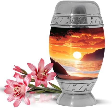 Yatskia 3 Inch Mini Ash Urn for Cremation Keepsakes