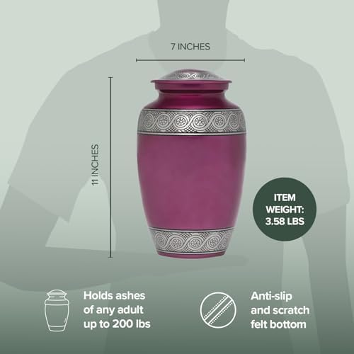 Eternal Harmony Cremation Urns for Human Ashes - Large Adult Size