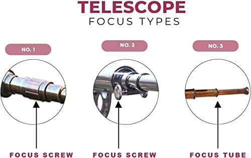Vintage Nautical Brass Telescope with Wooden Tripod