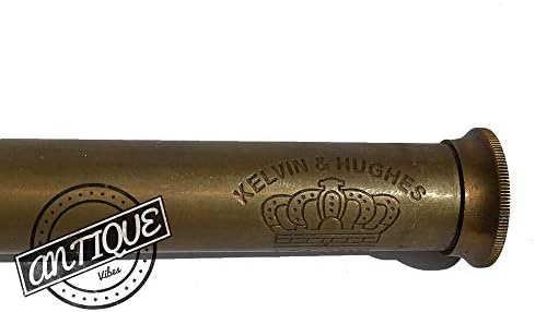 Pirates Edition Brass Telescope with Leather Trim