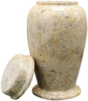 Decorative Marble Cremation Urn for Children or Small Pets