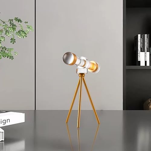 Modern Minimalist Crystal Telescope Desk Decor
