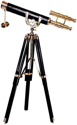 Nautical Desktop Standing Telescope Anchor-Master Decor