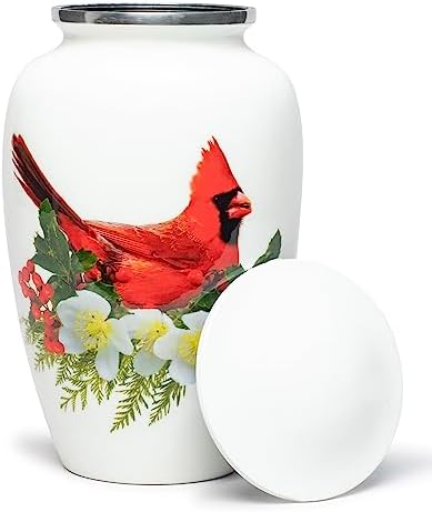 Eternal Harmony Large Cremation Urn with Velvet Bag