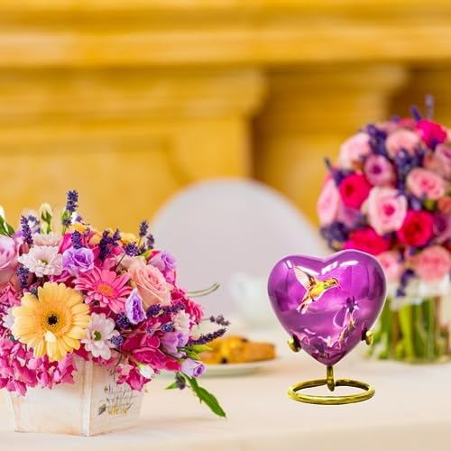 Small Urn for Human Ashes - Mini Urn Keepsake Decorative Urn