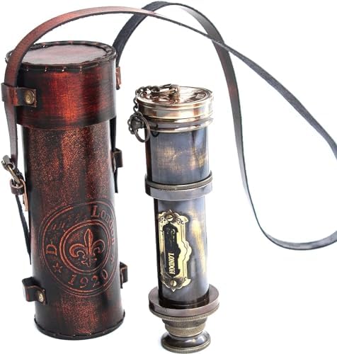 Vintage Brass Telescope for Sailors and Travelers