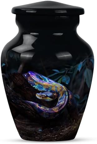 Elegant Snake Design Decorative Urn for Ashes