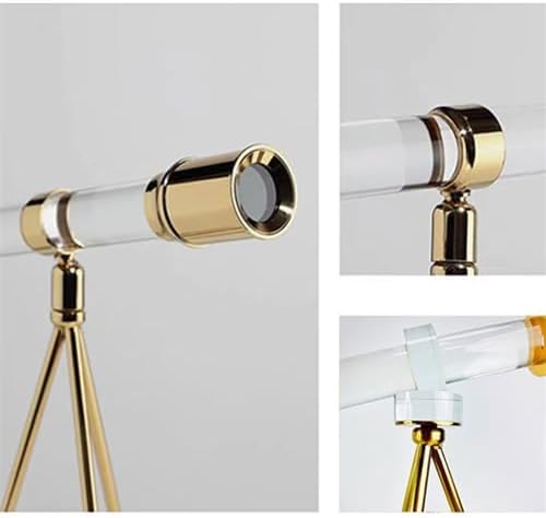 Modern Art Crystal Telescope Home Decor Ornament