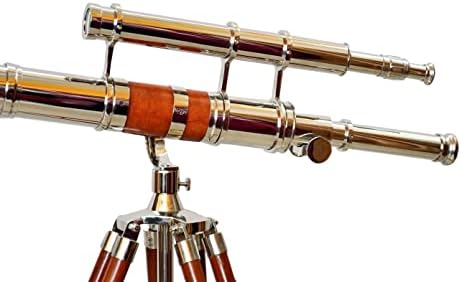 Royal Vintage Moon Arc Telescope with Chrome Finish