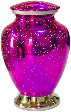 Decorative Cremation Urn with Galaxy Finish