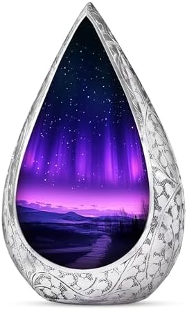 Purple Cremation Urn 3 Inch Mini Memorial Keepsake