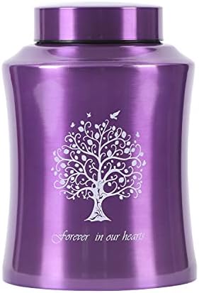 Tree of Life Urns for Human Ashes - Purple Color