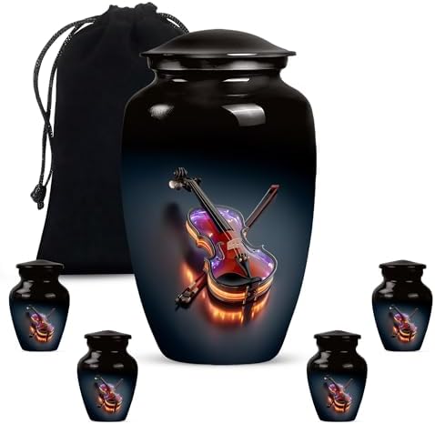 Atrikhya Musical Urns for Human Ashes Set