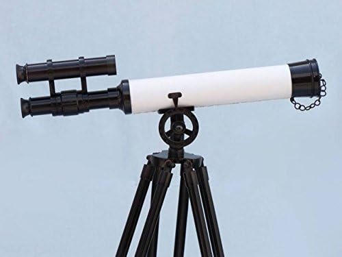 Hampton Nautical ST-0126-BWLB Floor Telescope