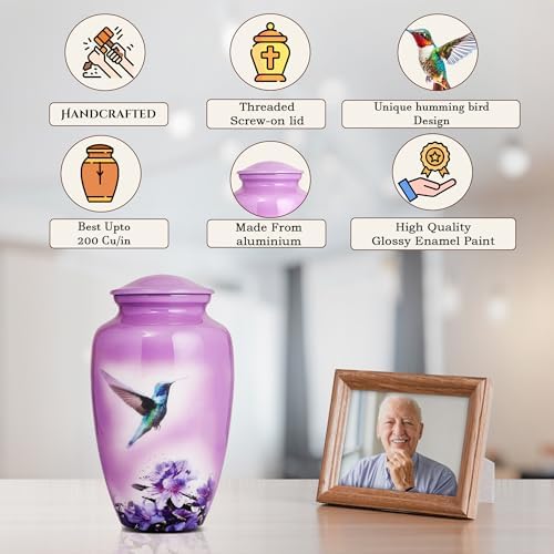 Bhartiyaa Handicraft Cremation Urn for Human Ashes