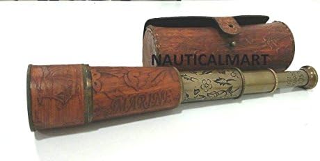 Royal Navy Brass Antique Telescope