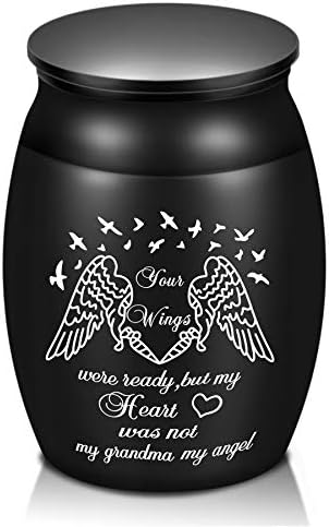 Mini Cremation Urn for Grandma Handcrafted and Personalized