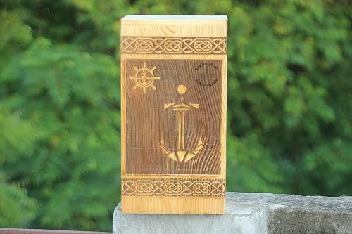 Anchor Handmade Urns Royal Memory Large Size 220 Cu In Urn for Human Ashes