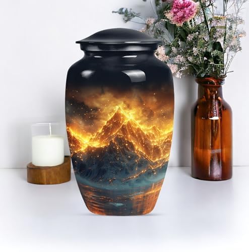 Mountain Urn Decorative Memorial Urn for Ashes