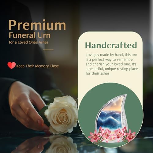 Yatskia Elegant Mini Urns for Human Ashes 3 Inch