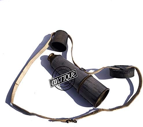Pirates Edition Brass Telescope with Leather Trim